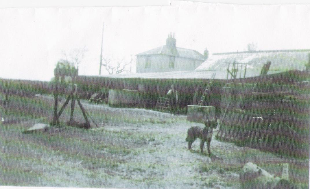 Undated - Mill House (in background), Dunn Street